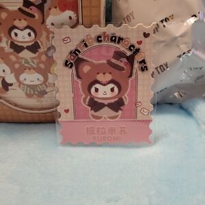 Sanrio Characterd Afternoon Tea Kuromi Keychain